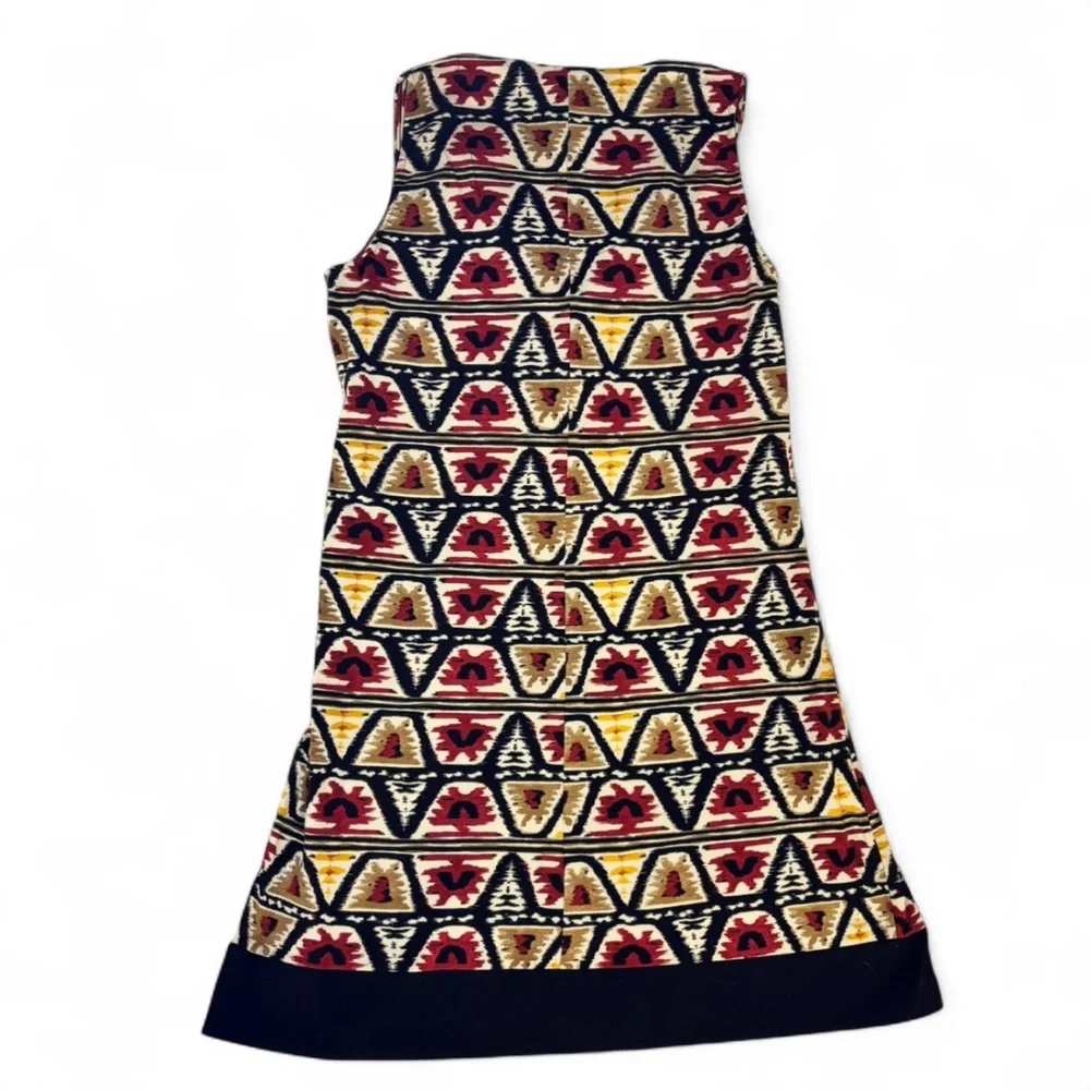NWT Jones New York Multicolor Geometric Midi Dress Petite Large - Picture 2 of 6